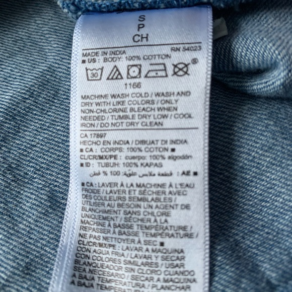 OLD NAVY Jeans Top (S) - Picture 4 of 6